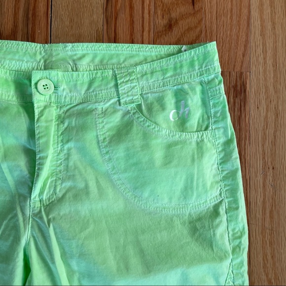 DEHA Neon Green Cotton Pants - Picture 8 of 14